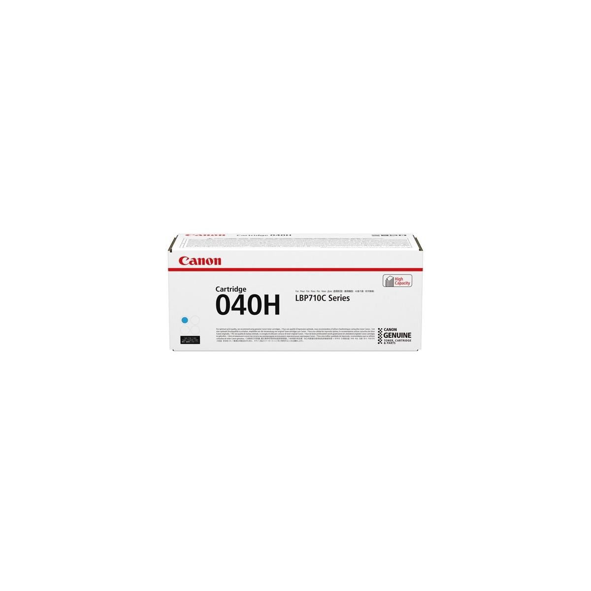 Canon 040H cartuccia toner 1 pz Originale Ciano