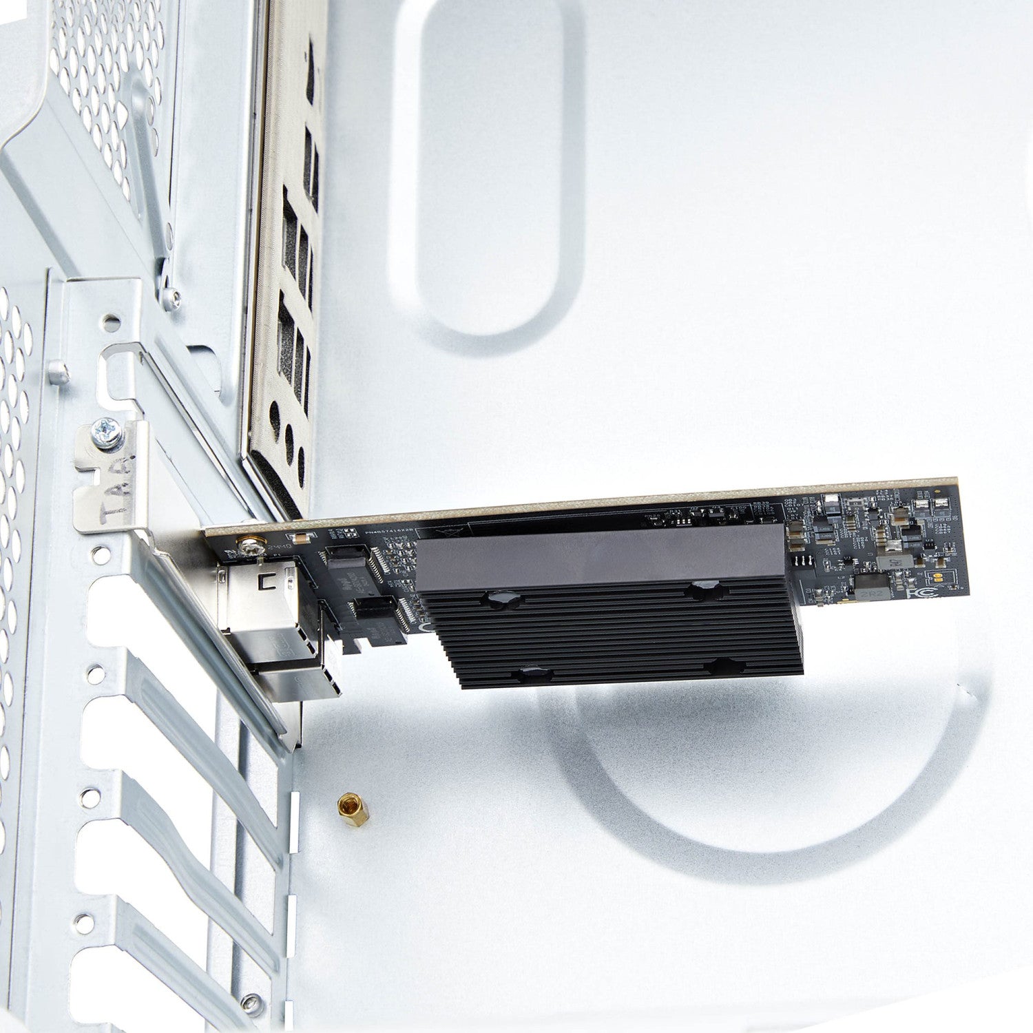 StarTech.com Scheda di rete PCIe Ethernet 10Gb a 2 porte, chipset Broadcom BCM57416, doppia RJ45 10GBase-T/Gigabit