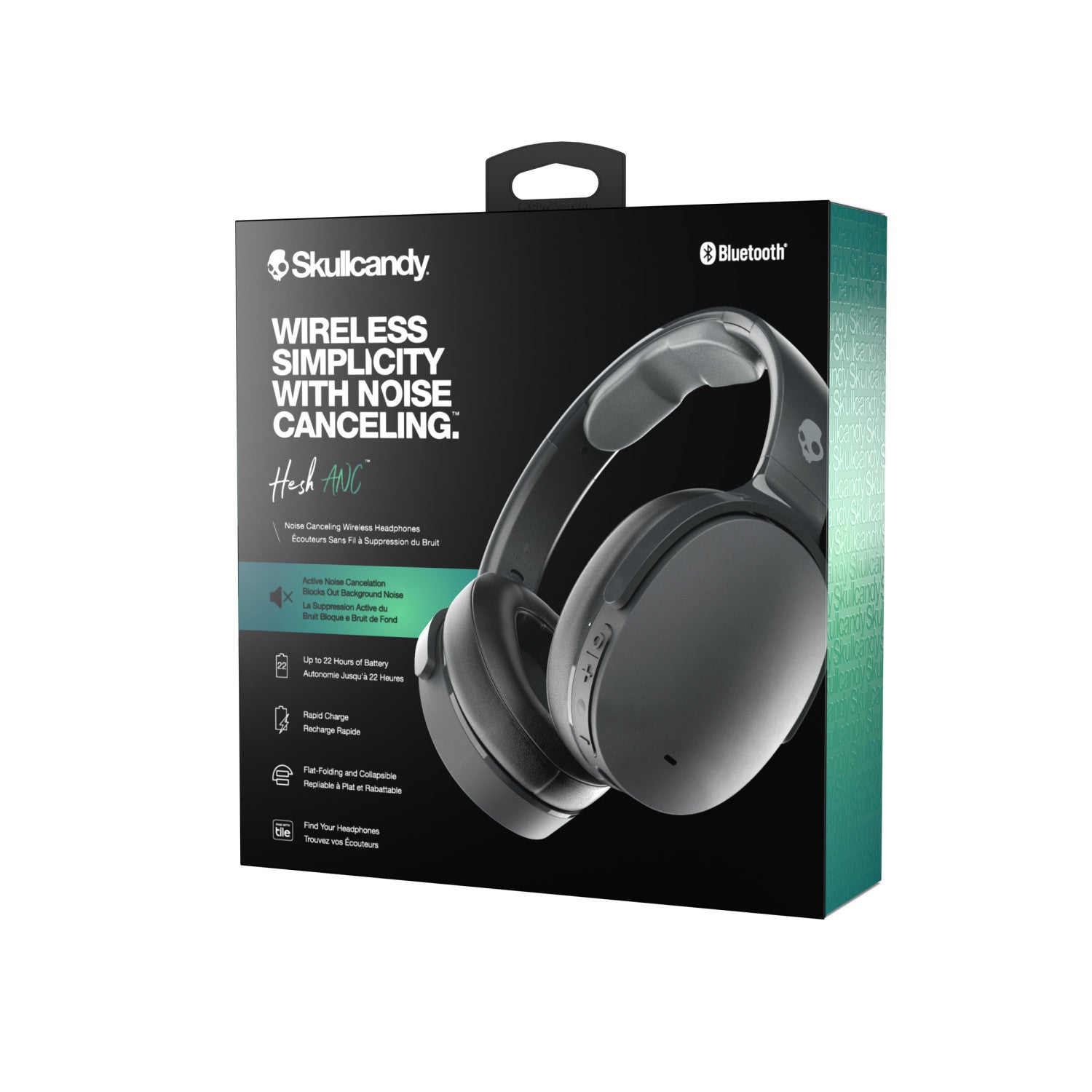 Skullcandy Hesh ANC Cuffie Con cavo e senza cavo A Padiglione Musica e Chiamate USB tipo-C Bluetooth Nero