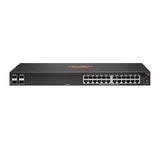 Aruba 6100 24G 4SFP Gestito L3 Gigabit Ethernet (10/100/1000) 1U Nero