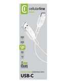 Cellularline Power Cable 120cm - USB-C
