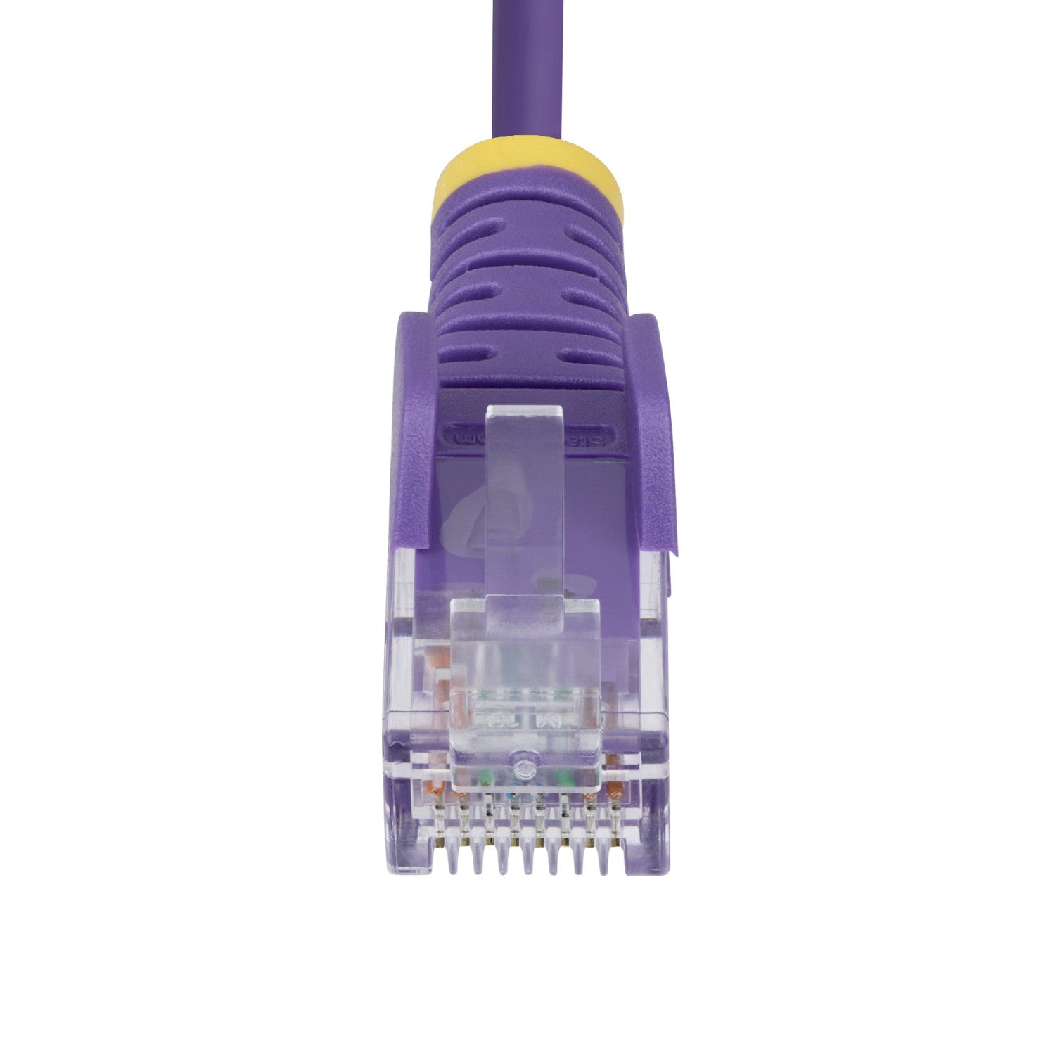 StarTech.com Cavo Ethernet CAT6 Viola da 50cm; Patch UTP con Plug RJ45 Antigroviglio e Rilievi di Trazione, Cavo Lan Slim in Rame Puro 28AWG, Sottoposto a test Fluke