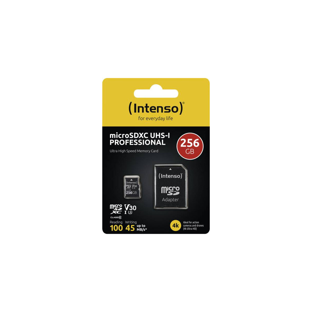 Intenso 3433492 memoria flash 256 GB MicroSDXC UHS-I Classe 10