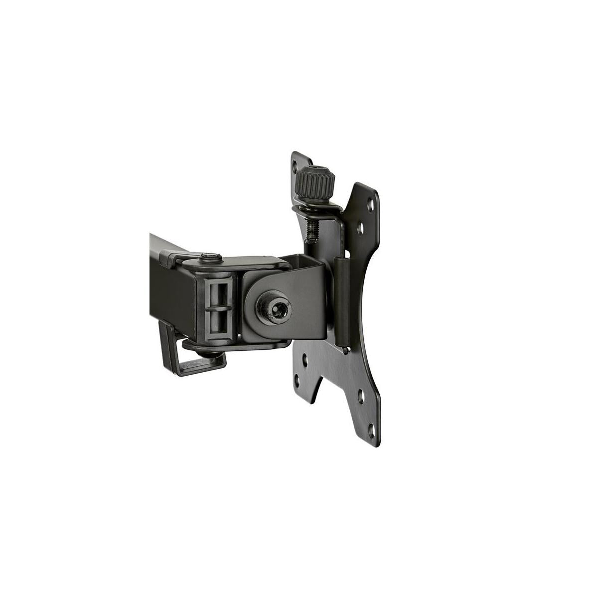 StarTech.com ARMDUAL2 supporto da tavolo per Tv a schermo piatto 81,3 cm (32") Nero
