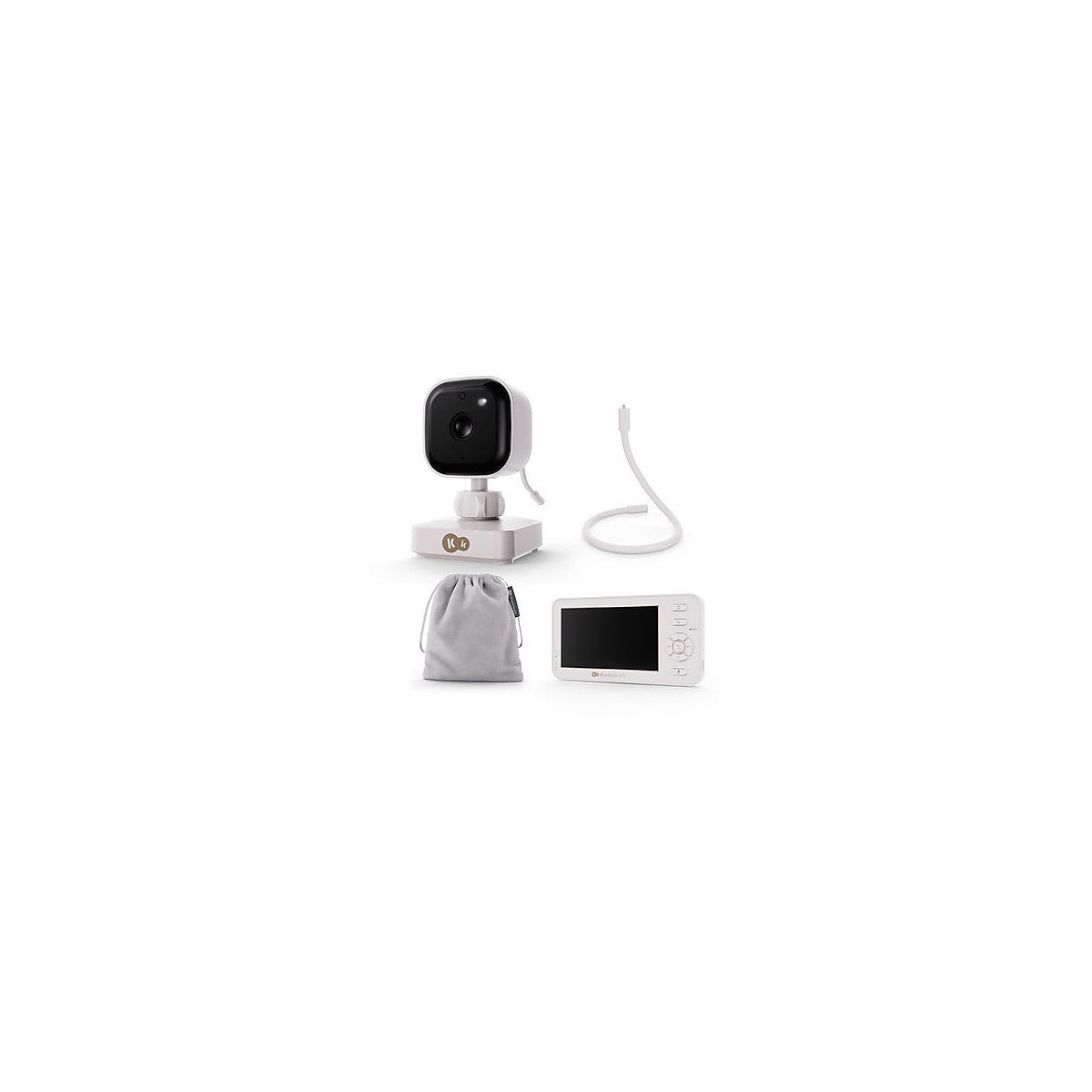 Kinderkraft Baby Monitor Niteeye Travel White