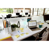 Post-It 7100290186 pouch autoadesiva Rettangolo Giallo 100 fogli Autoadesivo