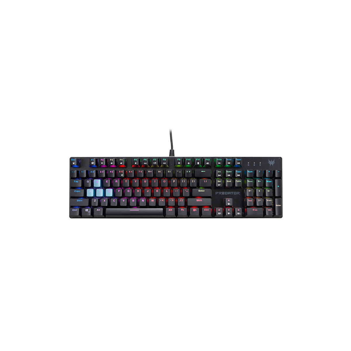 Acer Predator Aethon 303 tastiera Gaming USB QWERTY Italiano Nero