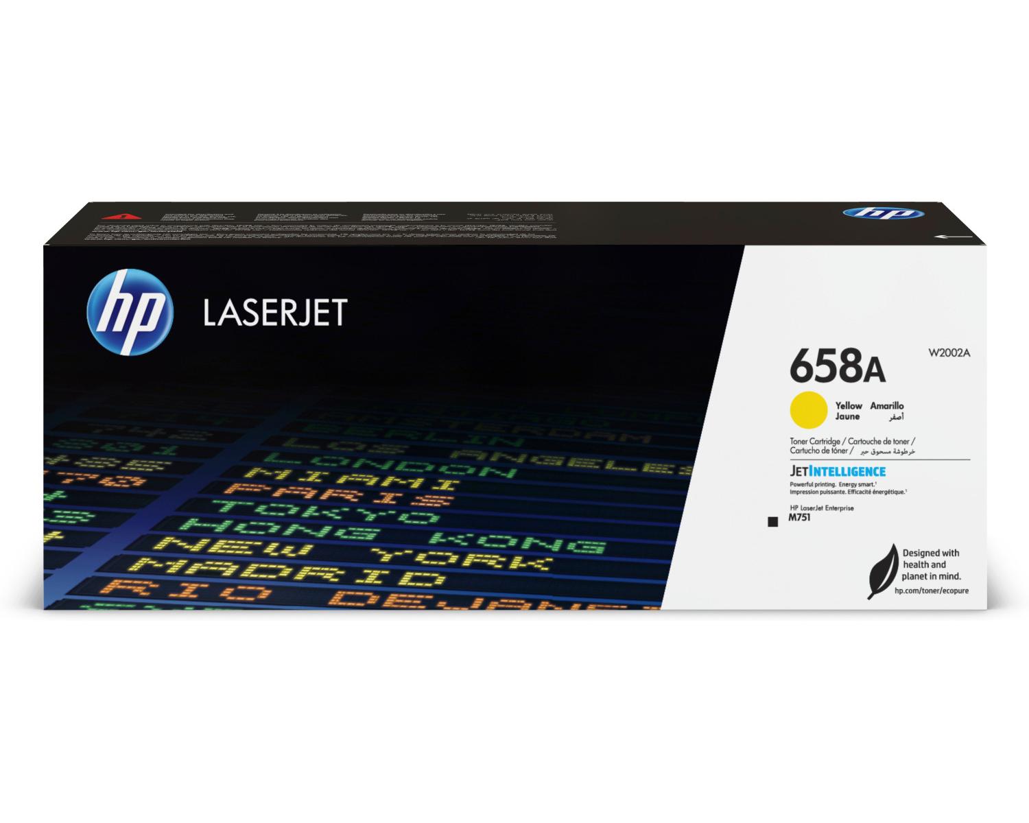 HP Cartuccia Toner Giallo Originale LaserJet 658A