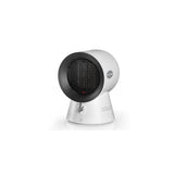 Macom Caldoblò Interno Nero, Bianco 1500 W Riscaldatore ambiente elettrico con ventilatore
