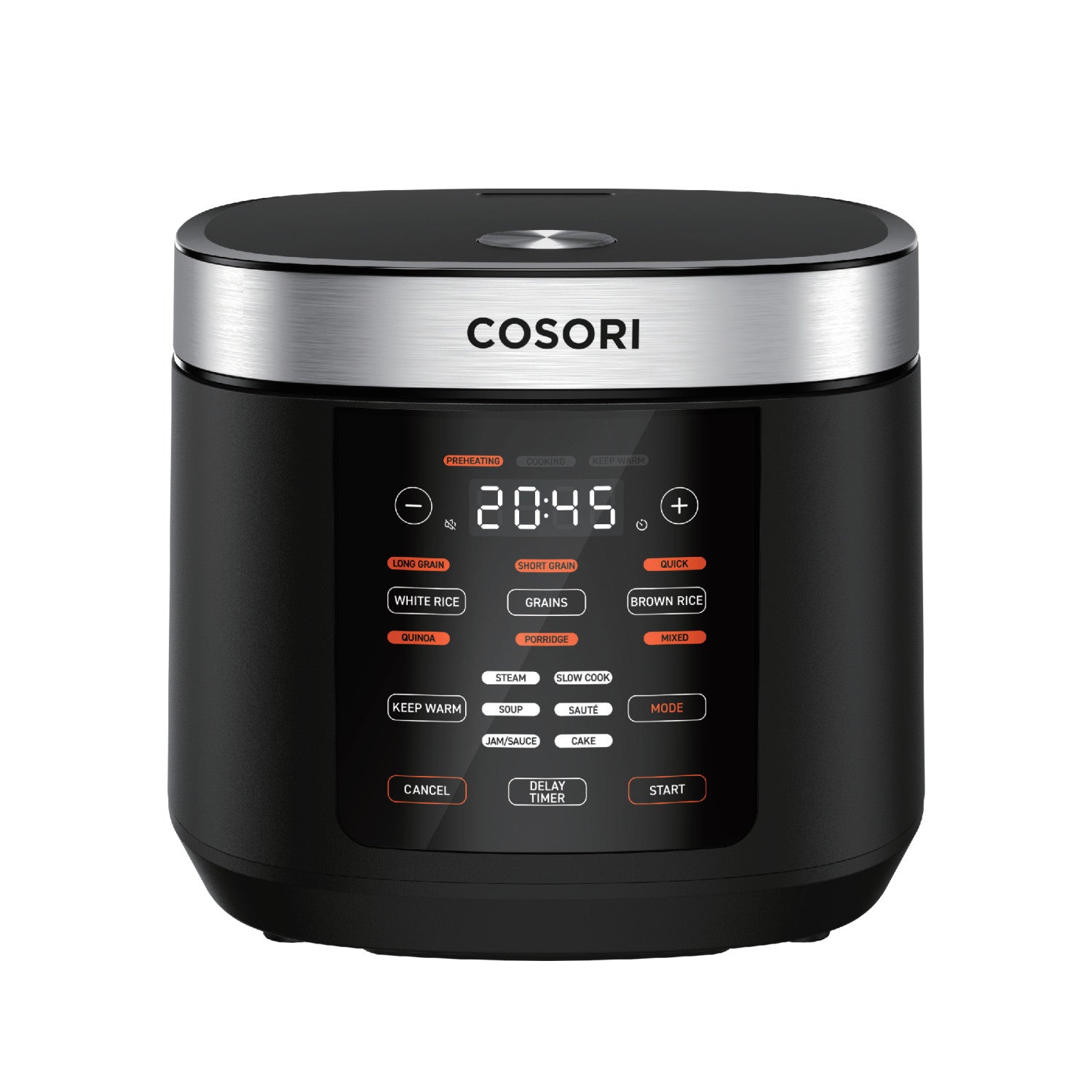 Cosori Cuociriso 5,0 Litri Nero