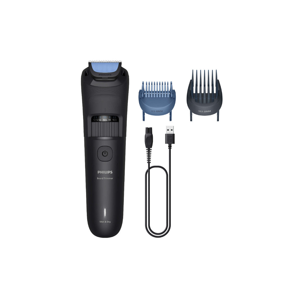 Philips BT3620/15 Regolabarba Batteria 40 2 cm Bagnato e secco Nero