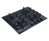 Haier Series 4 HAVG6BF4TB-PB Piano cottura Nero Da incasso 60 cm Gas 4 Fornelli