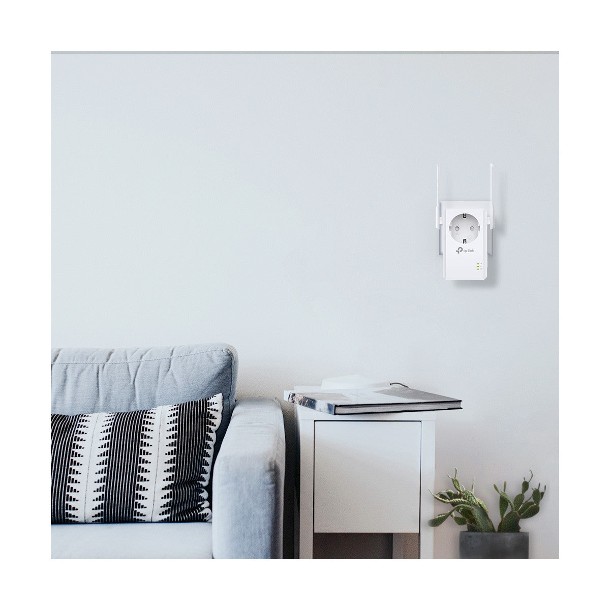 TP-Link TL-WA860RE(EU) adattatore di rete PowerLine 300 Mbit/s Collegamento ethernet LAN Wi-Fi Bianco 1 pz