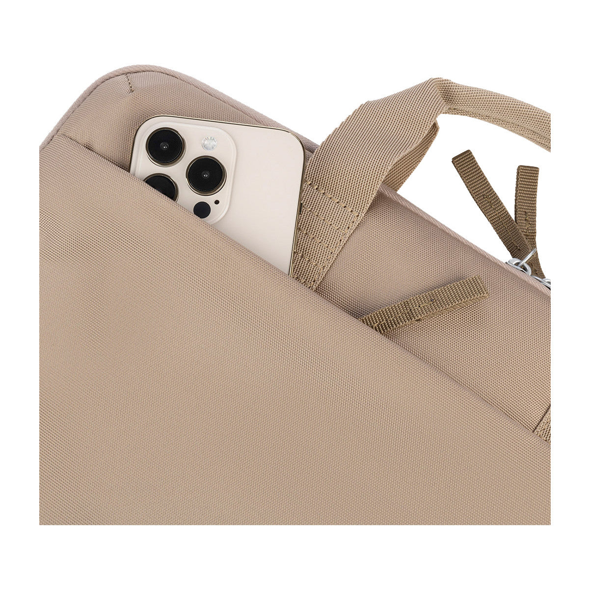Tucano Smilza 39,6 cm (15.6pollici) Borsa da corriere Beige