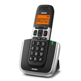 Brondi B0BLVQ3Z35 Cordless con Tasti Grandi Bravo Platinum Nero Grigio