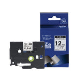 Brother Nastro Nero/Trasparente TZE131S - 12mm x 4mt