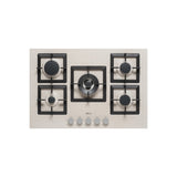 Elleci Plano 75 G51 piano cottura Avena Da incasso 75 cm Gas 5 Fornelli