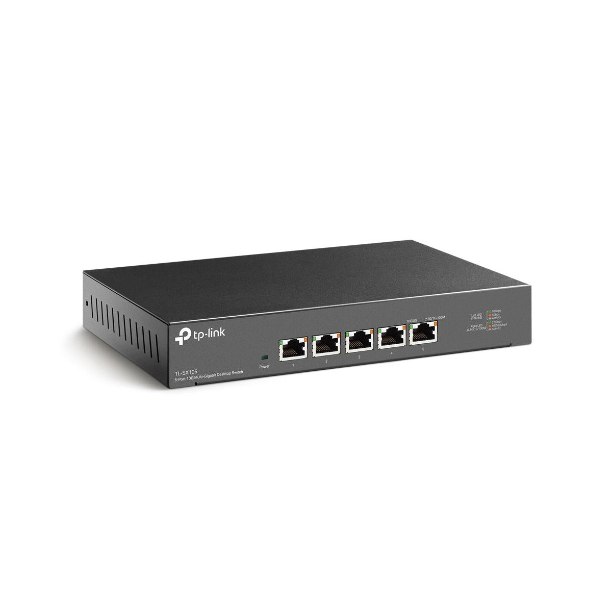 TP-Link TL-SX105 switch di rete Non gestito 10G Ethernet (100/1000/10000) Nero