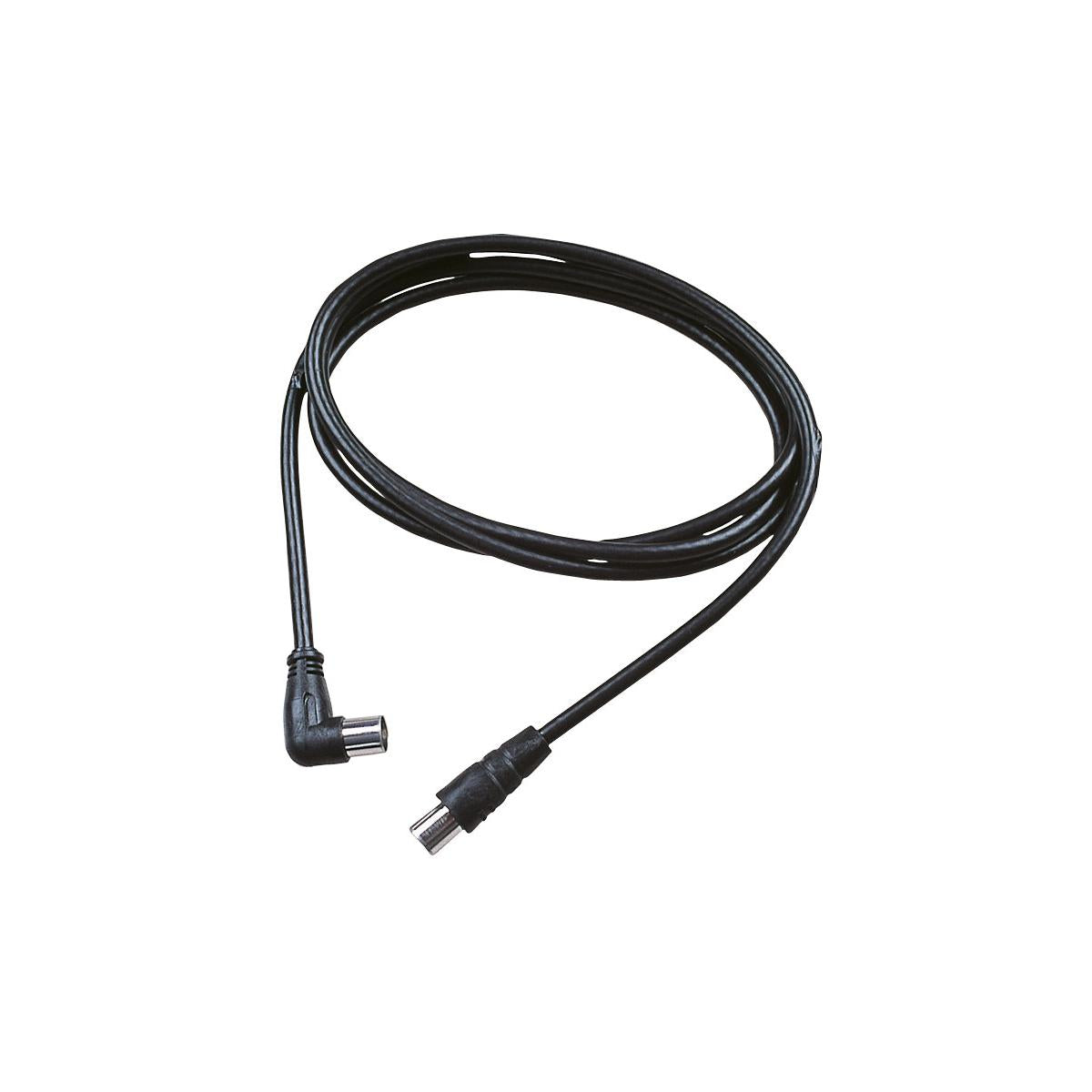Poly Pool PP0619 Cavetto Coassiale TV Antenna Spina Assiale e Spina 90 95 mm 15 metri Bianco