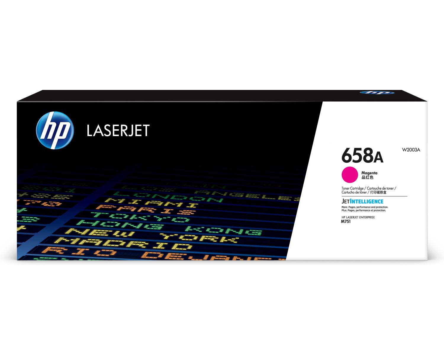 HP Cartuccia Toner Magenta Originale LaserJet 658A