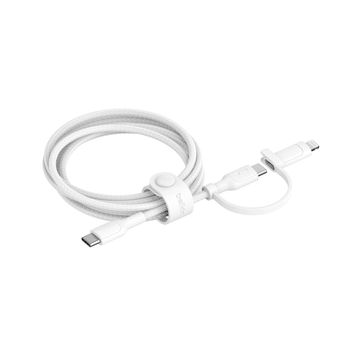 Belkin BoostCharge Pro cavo USB USB 2.0 1,5 m USB C USB C/Lightning Bianco