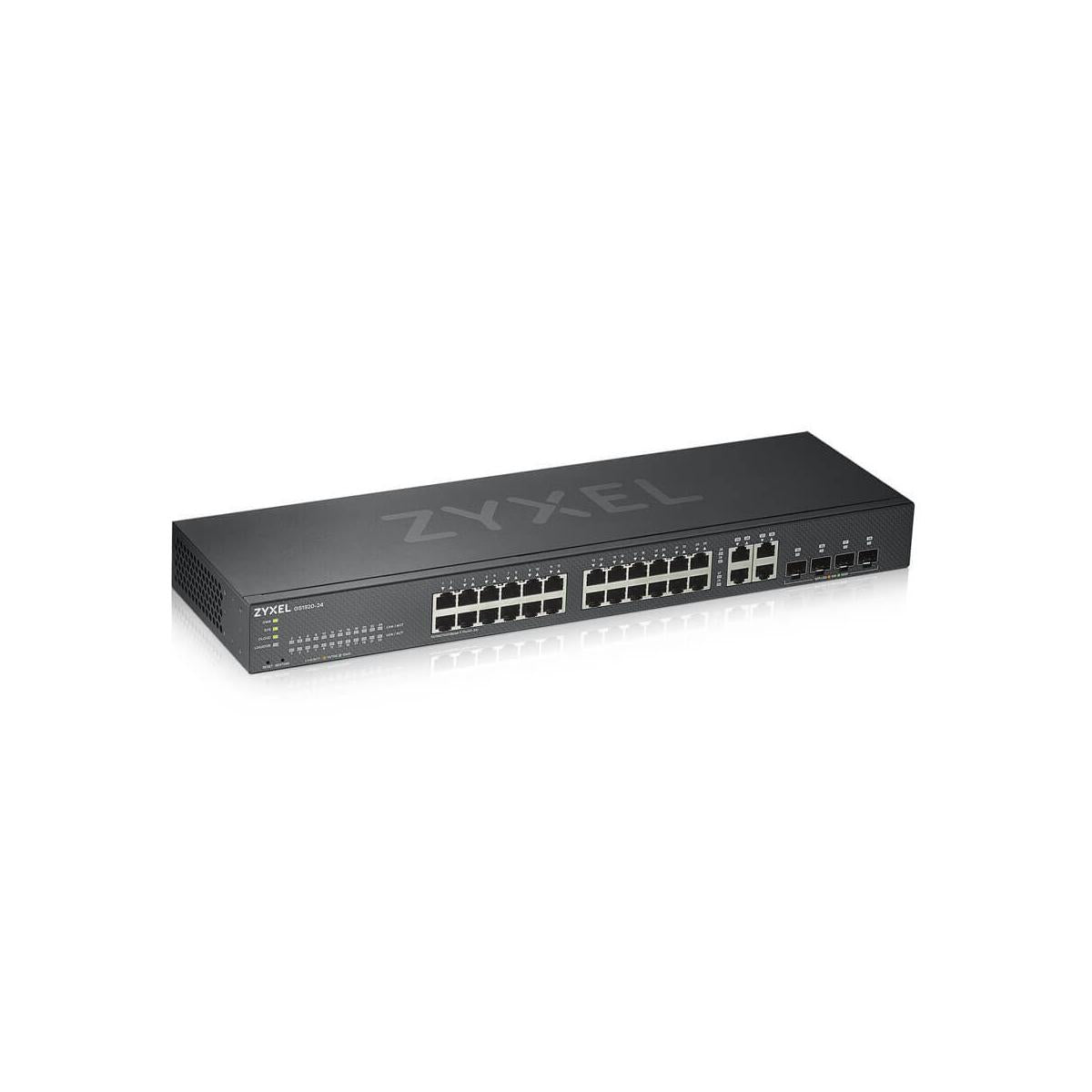 Zyxel GS1920-24V2 Gestito Gigabit Ethernet (10/100/1000) Nero