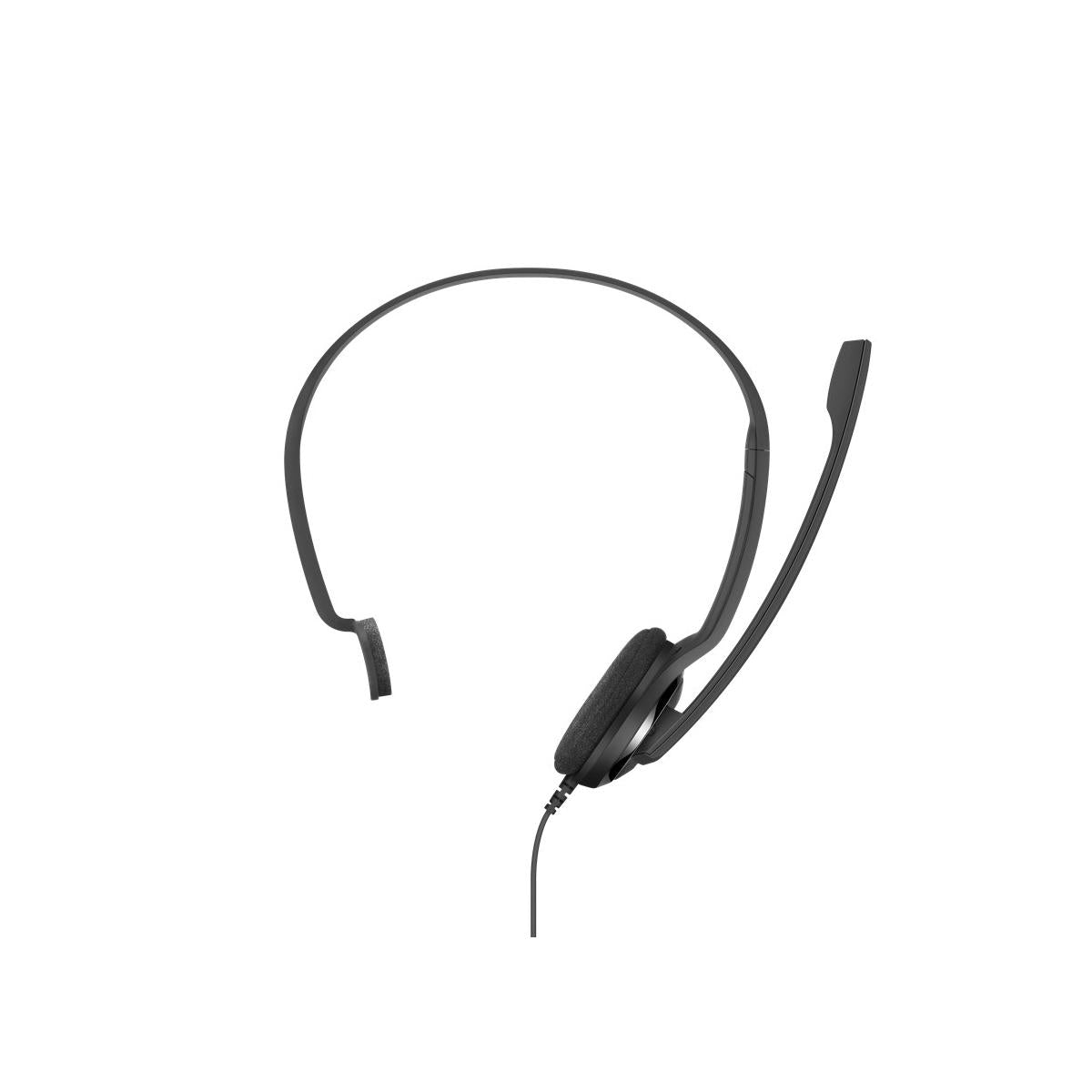 Sennheiser PC 7 USB Auricolare Cablato A Padiglione Ufficio USB tipo A Nero