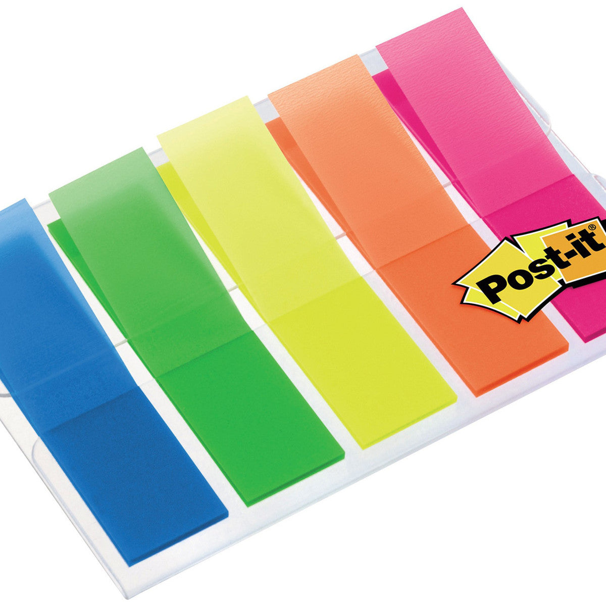 Post-It Index Mini Segnapagina Removibili Full Color Con Dispenser Fluo Assortiti 100 Pz 11,9 X 43,2 Mm