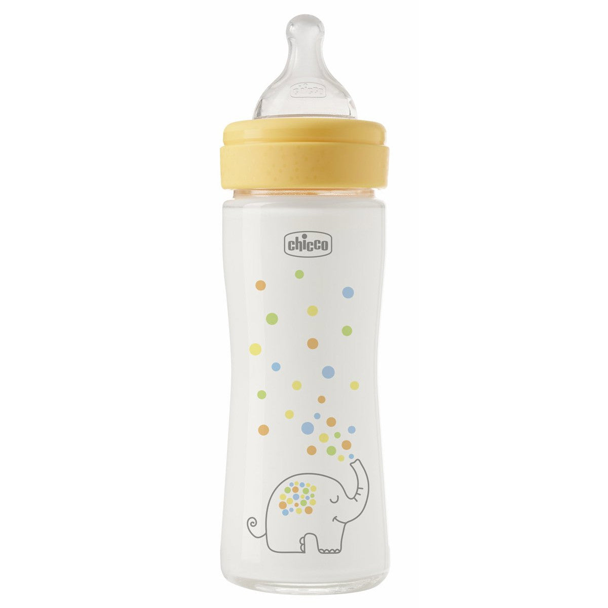 Chicco 00020252300000 biberon 240 ml Giallo Vetro