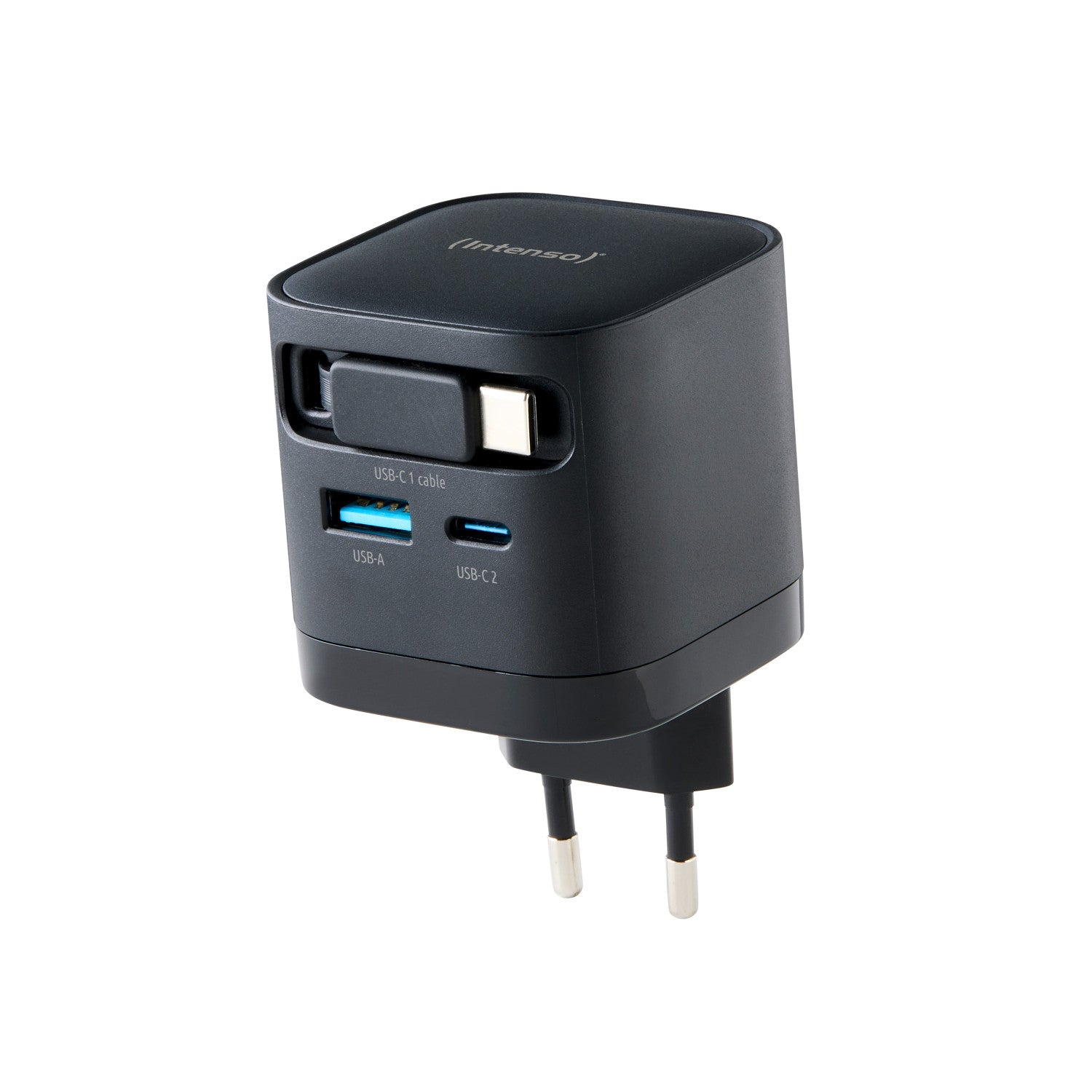 Intenso 7806520 adattatore e invertitore Interno 65 W Nero