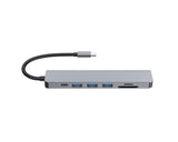 Equip 133494 replicatore di porte e docking station per laptop Cablato USB 3.2 Gen 1 (3.1 Gen 1) Type-C Argento