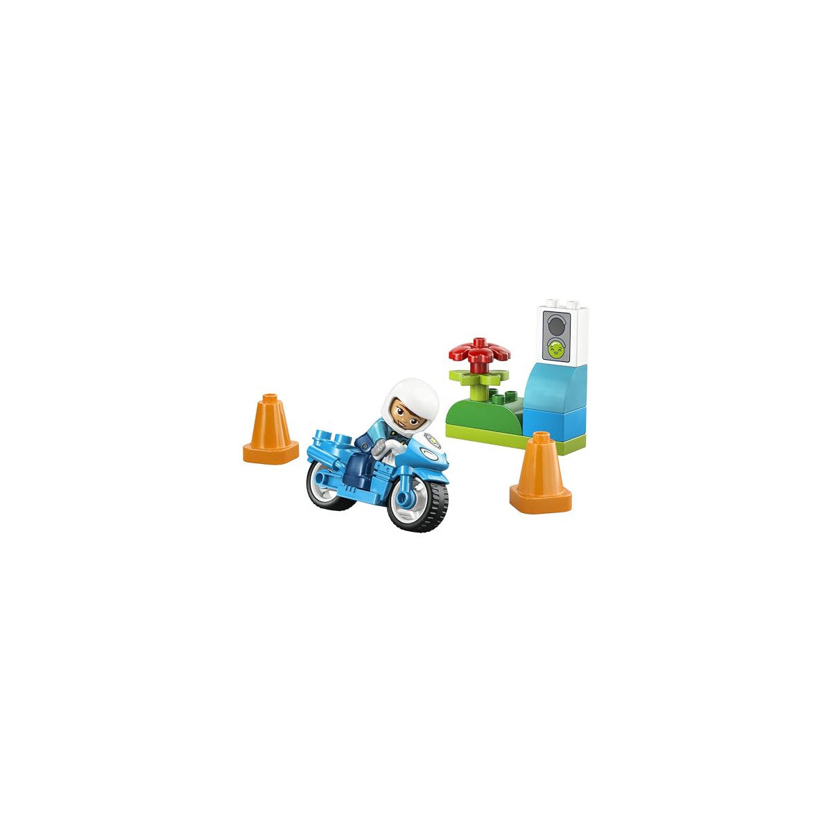 LEGO DUPLO Motocicletta Blu Della Polizia 10471