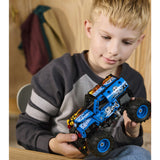 Set costruzioni LEGO 42219 TECHNIC Monster Jam Grave Digger Fuoco e Gh