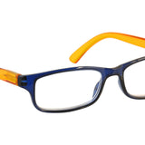 Foster Grant P140070225Z occhiali di moda Unisex Rettangolo Montatura piena Blu