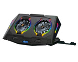 Conceptronic THYIA02B base di raffreddamento per laptop 43,2 cm (17") Nero