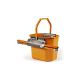 Perfetto 0469F sistema a mocio e secchio Serbatoio singolo Nero, Grigio, Arancione, Bianco