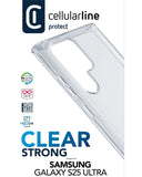 Cellularline Clear Strong Cover Galaxy S25 Ultra Trasparente