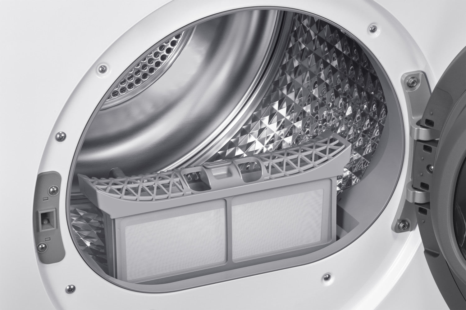 Samsung Asciugatrice Crystal EcoDry 9 Kg DV90DG52A0TEET Bianco