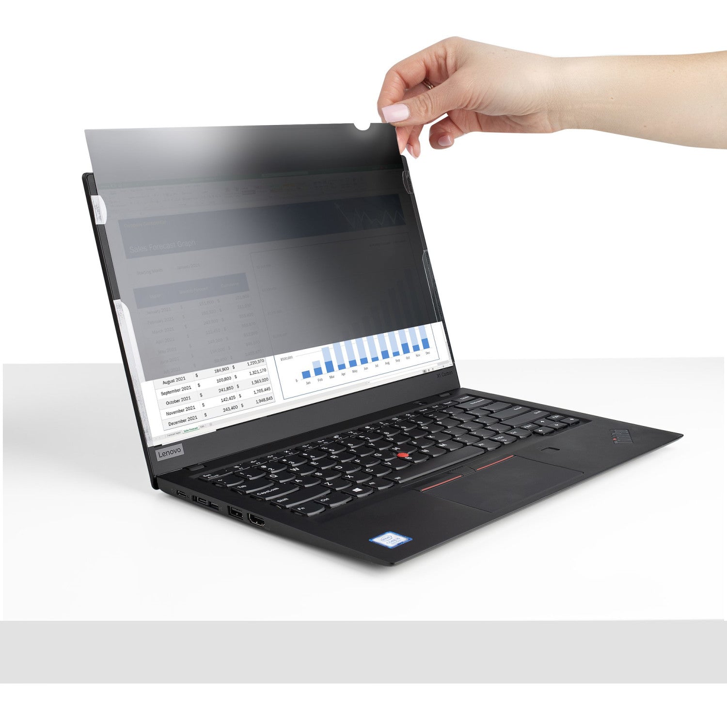 StarTech.com 133L-PRIVACY-SCREEN schermo anti-riflesso Filtro per la privacy senza bordi per display 33,8 cm (13.3")