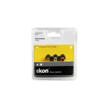 Ekon ECVAD3RCAFF adattatore per inversione del genere dei cavi 3 x RCA Nero