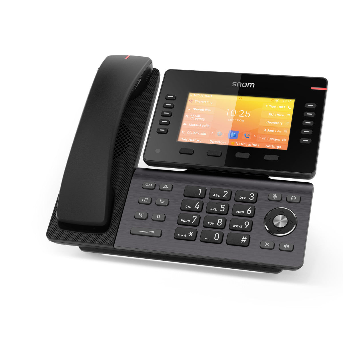 Snom D892M telefono IP Nero TFT Wi-Fi