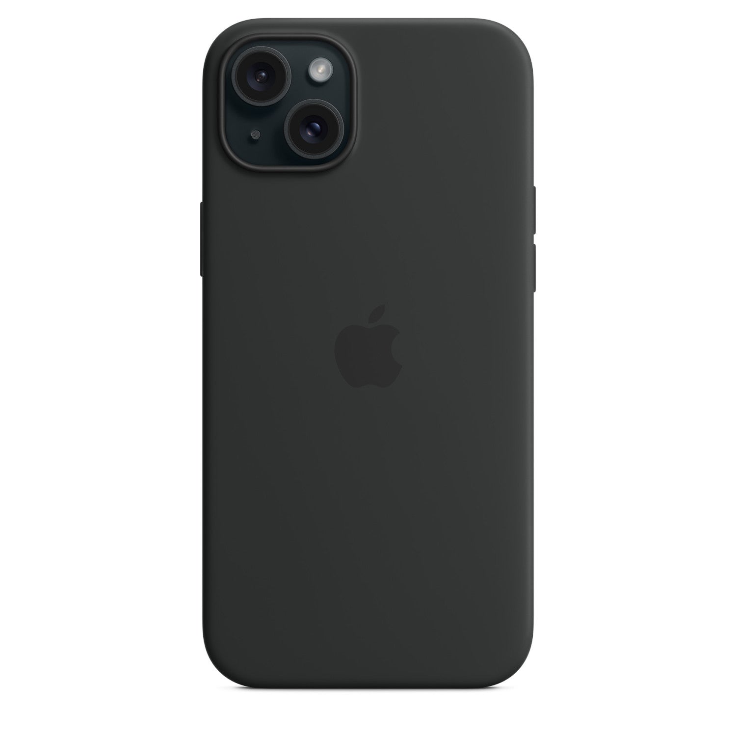 Apple Custodia MagSafe in silicone per iPhone 15 Plus - Nero