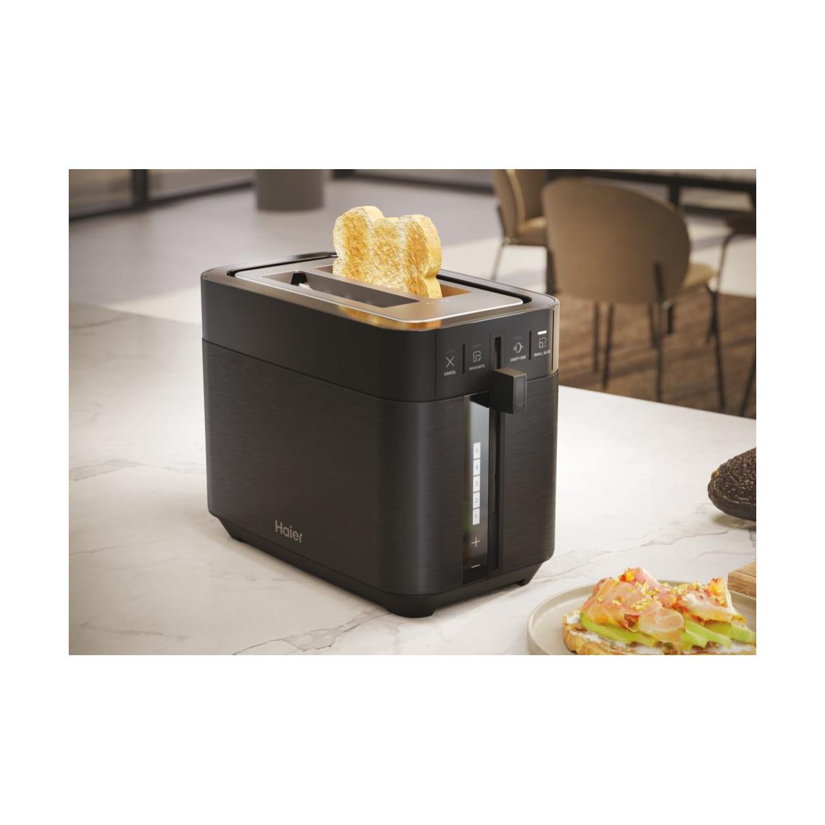 Haier SERIE 5 HTO5A3 011 Tostapane per Toast Nero