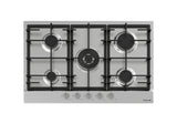 Foster 7015 032 piano cottura Acciaio spazzolato Da incasso 75 cm Gas 5 Fornelli