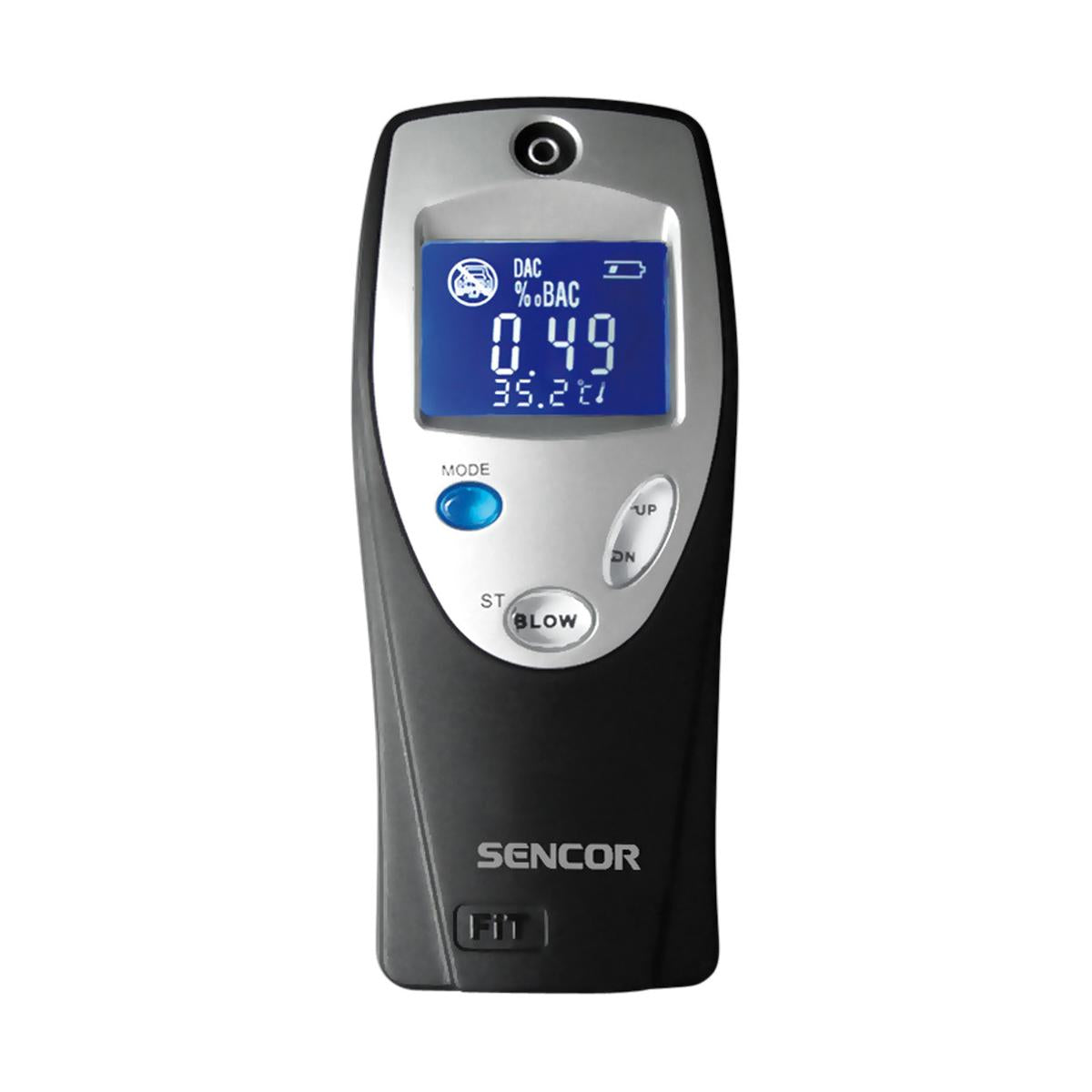 Sencor SCA BA02 alcohol testers 0,2 - 1,5 0,2 Nero, Argento