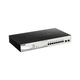 D-Link DGS-1210-10MP Gestito L2 Gigabit Ethernet (10/100/1000) Supporto Power over Ethernet (PoE) Nero, Grigio