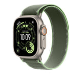 Apple MFT54ZM/A accessorio indossabile intelligente Band Verde Titanio, Poliestere, Spandex, Nylon