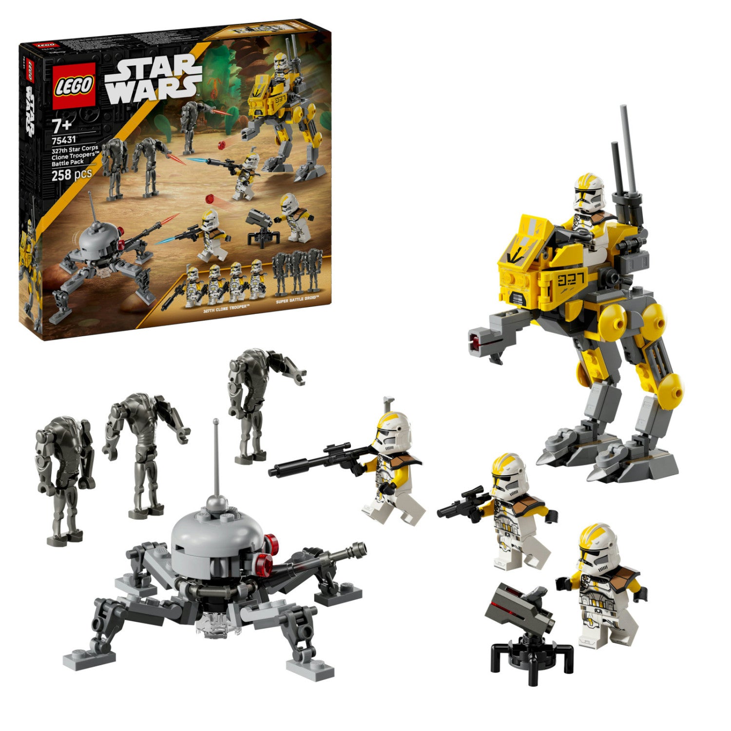 LEGO Star Wars Battle Pack 327 Star Corps Di Clone Troopers 75431