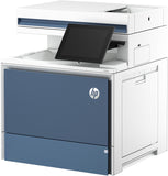 HP 6QN29A Stampante LaserJet Color Enterprise MFP 5800dn Printer Stampante Laser A4 1200x1200 DPI 43 ppm Bianco Blu