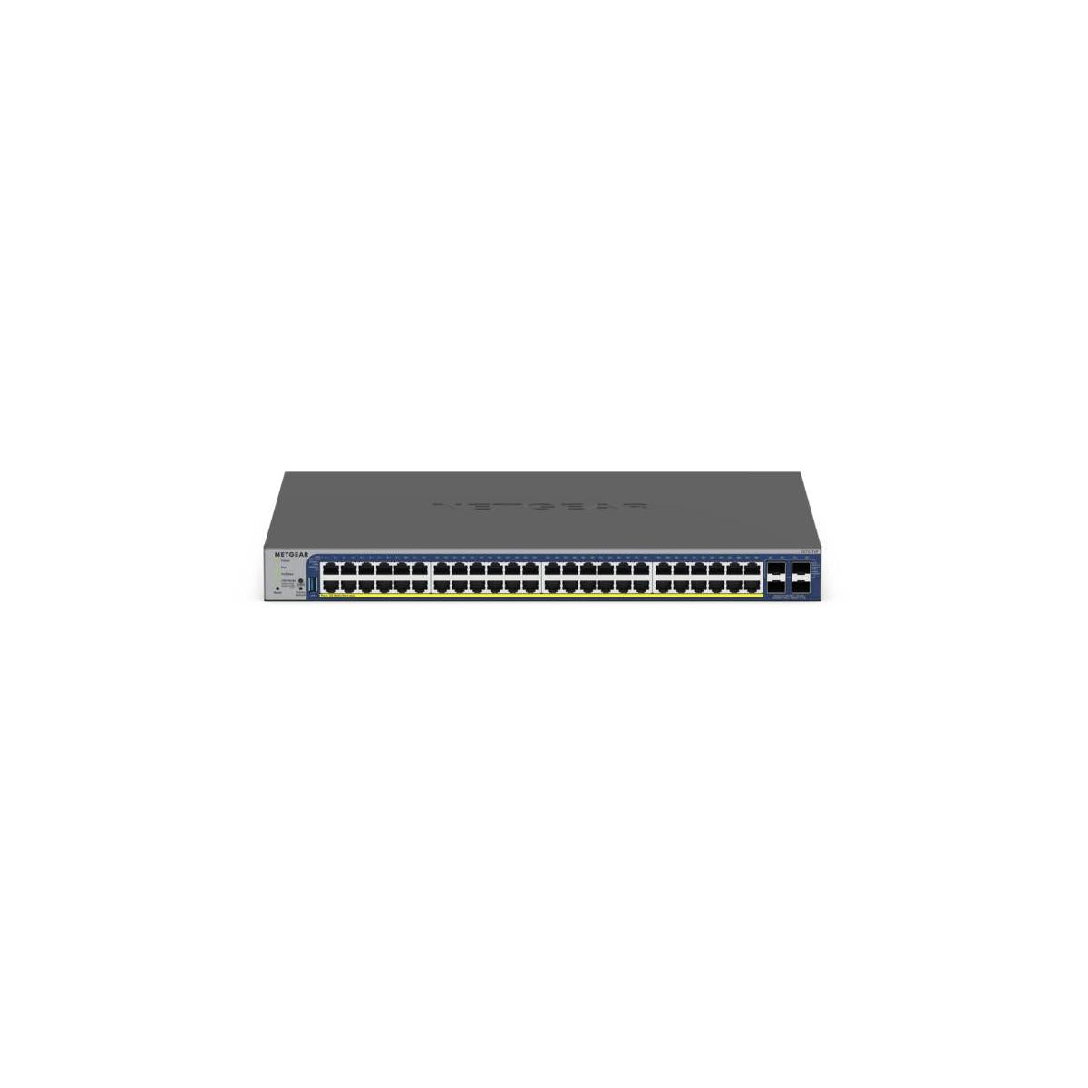 NETGEAR GS752TXP Gestito L2/L3/L4 10G Ethernet (100/1000/10000) Supporto Power over Ethernet (PoE) Nero